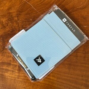 Thread Wallets Elastic Wallet in Surf Blue, Brand new